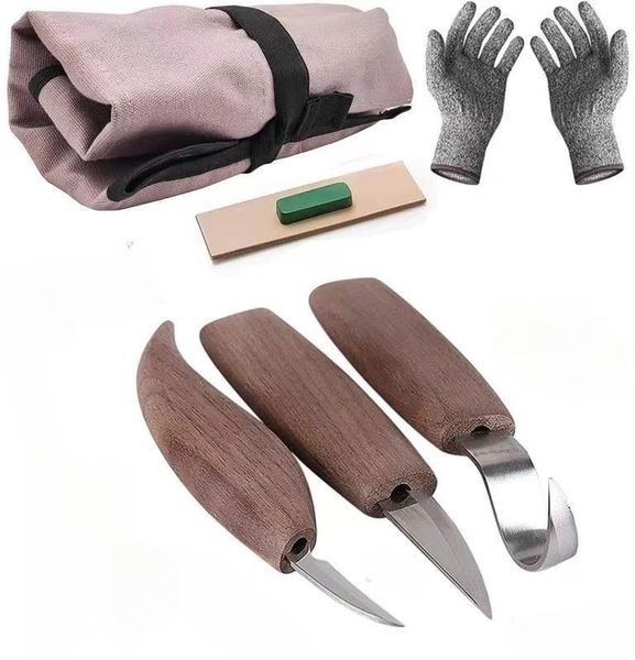 Wood Carving Tools Set-Wood Carving Kit with Hook Carving Knife