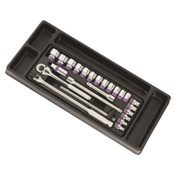 Socket Set - 1/2" x 10mm-32mm - 26 Piece