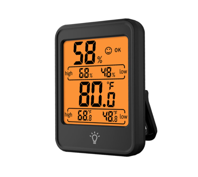 Indoor Thermometer and Hygrometer with Comfort Indicator