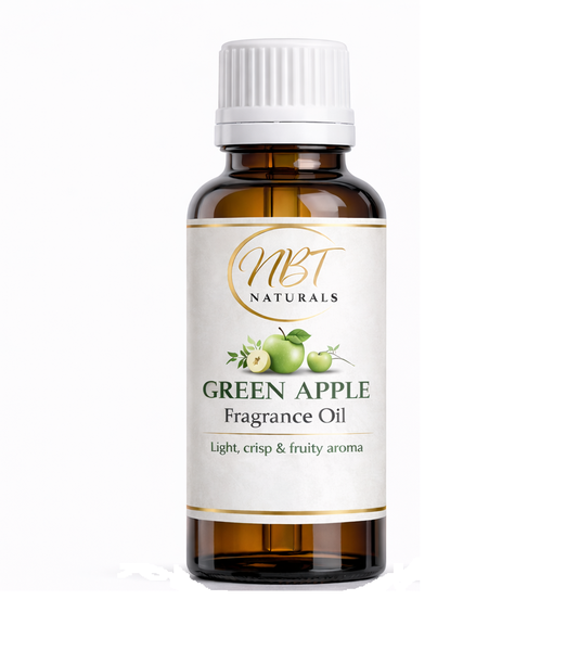 NBT Naturals Green Apple Fragrance Oil - Fresh &amp; Crisp - 50 G