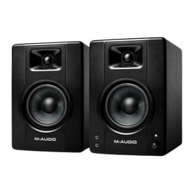 M-Audio BX4 Studio Monitors - Pair (1 Active, 1 Passive) | Shop Today ...