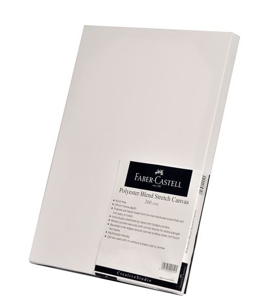 Faber Castell, Stretch Canvas 260 gsm (Thin Edge) 10"x14