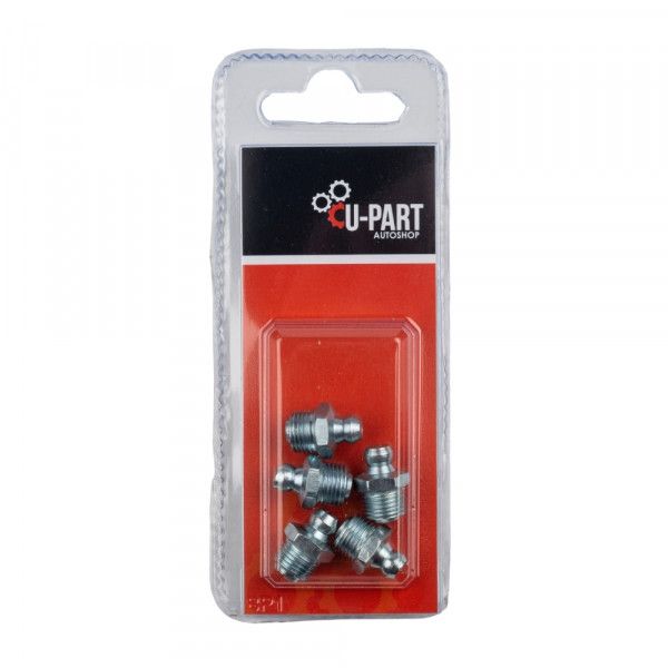 U-Part Grease Nipple Straight 1/8Inch Bspx5