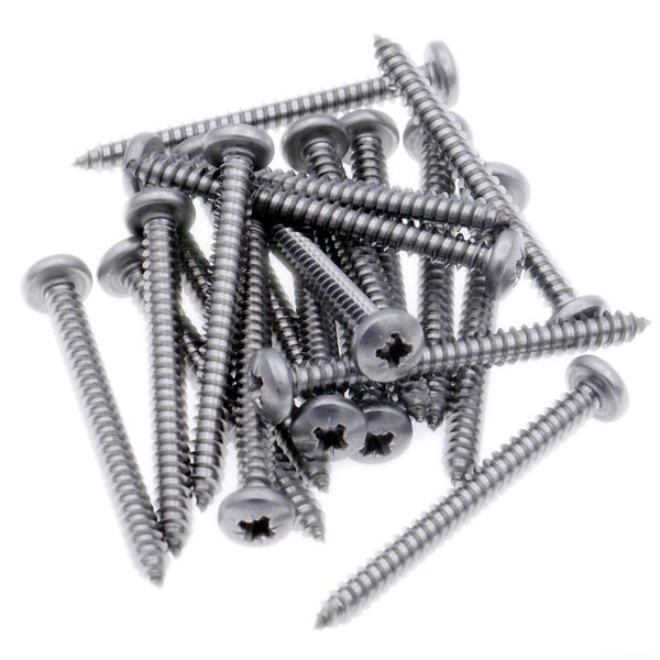 P .Piper 4x19MM Self Tapping Screws - 100 Pack