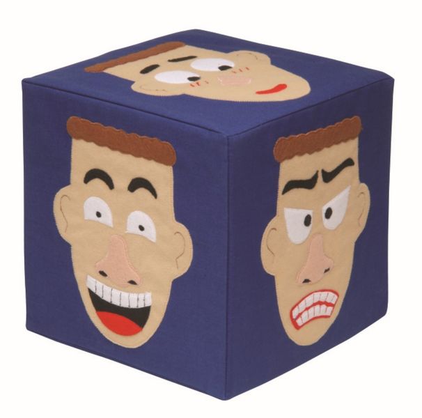 Learn about Emotions and Feelings - Mr. Face Cube (20X20X20cm)
