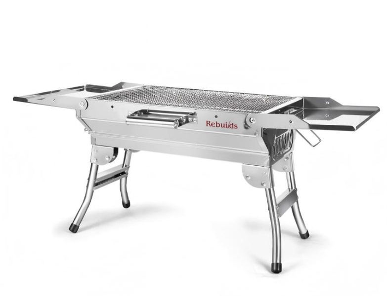 Stainless Steel Portable Folding Charcoal Barbecue Grill