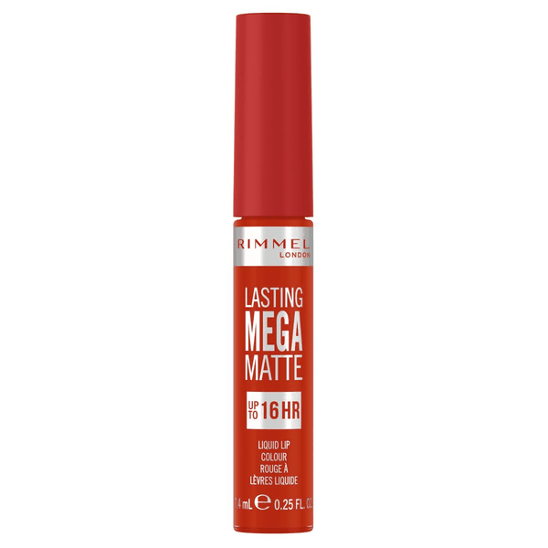 Rimmel London Lasting Mega Matte Liquid Lipstick, 7.4ml