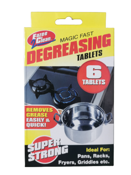 Degreasing Tablets-6 Tablets