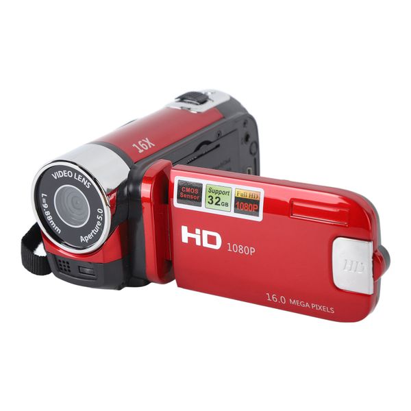 4K 48MP DV Camera, 2.7in Rotatable TFT Screen, 16x Zoom, USB Cable