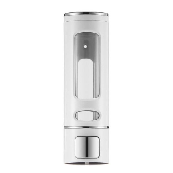 Soap Dispenser Bathroom Wall Fluid Kitchen Plastic 400 ml Shower Detergent