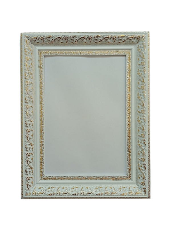 A4 White Gold Frame for Picture, Photo, Certificate and More Shop