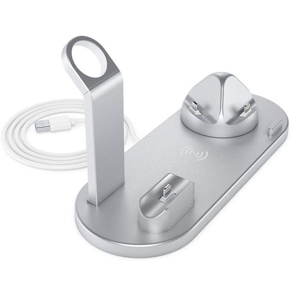 HXZC 6 In 1 Wireless Charging Dock Station