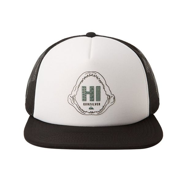 Quiksilver Mens Hi Bites Cap - White
