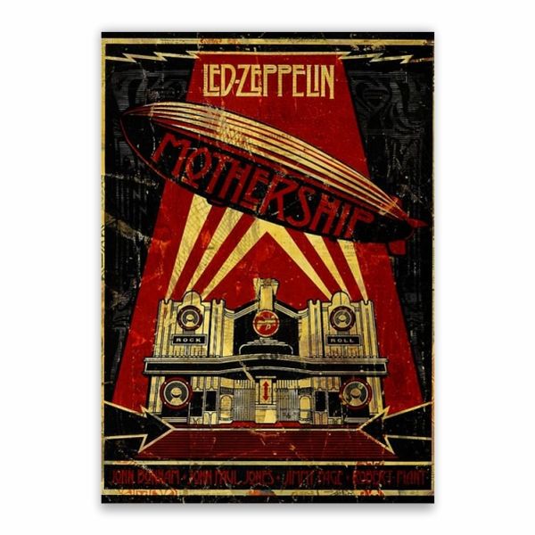 Led Zeppelin Mothership Poster - A1