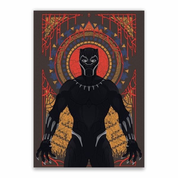 Black Panther Decorative Poster - A1