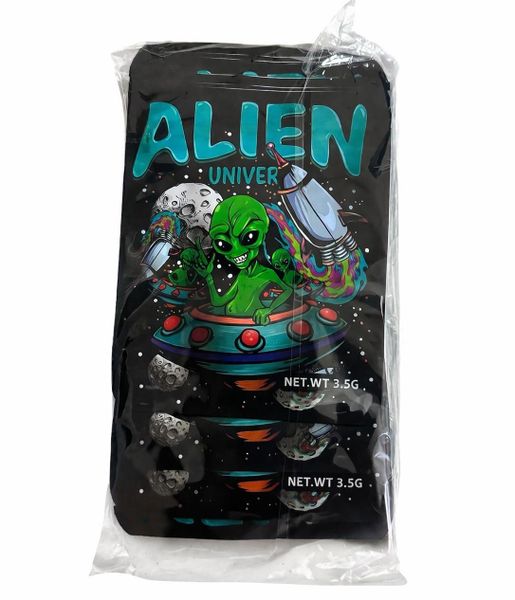 50 Pack Alien Univer Mylar Bag