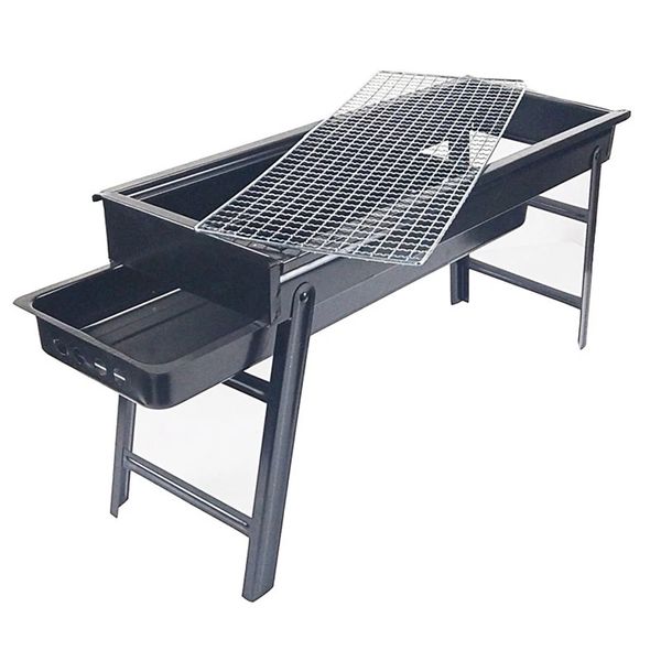 Foldable BBQ Grill Braai Stand (Grill Net 60cm x 22cm)