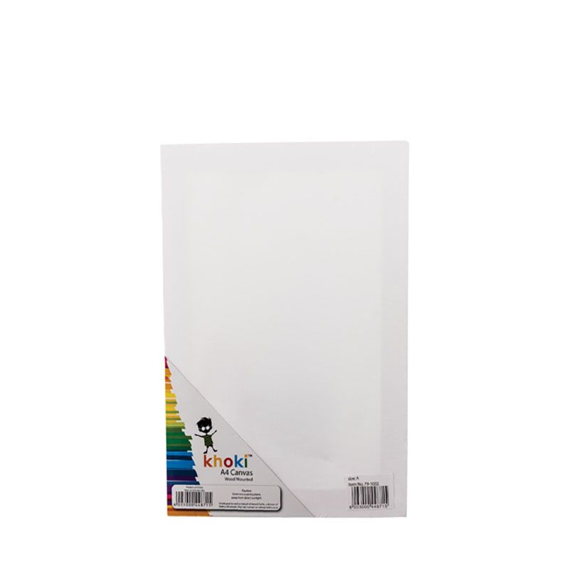 Canvas - Wood Mounted Frame - White - Size A4 - Pack of 2 | Shop Today ...