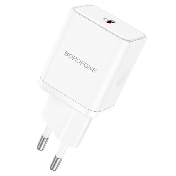 BOROFONE USB-C 20W Mini Size Single Port Adapter BN6