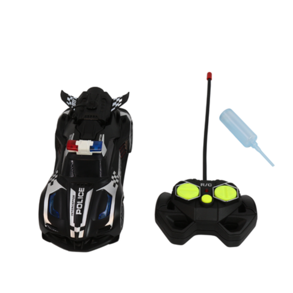 Police Sports Speed Remote Control Car Water Mist Smoke Effect Car for Kids