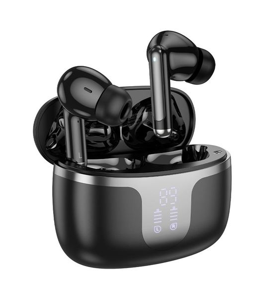 Hoco EQ10 Bluetooth Wireless Ear-Phones Black