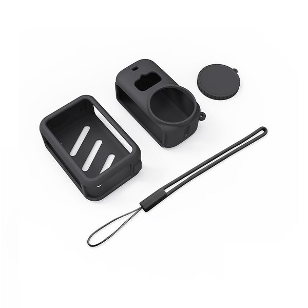 Silicone Case Compatible with DJI Osmo Nano Lens Cap &amp; Anti-Lost Lanyard