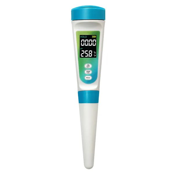 Digital Semi-Solid pH Meter for Food, Cosmetics &amp; Liquids - High Accuracy