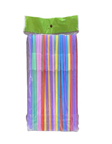 Artistic Straws Jumbo Reusable Straws Milkshake Colourful 100 pieces