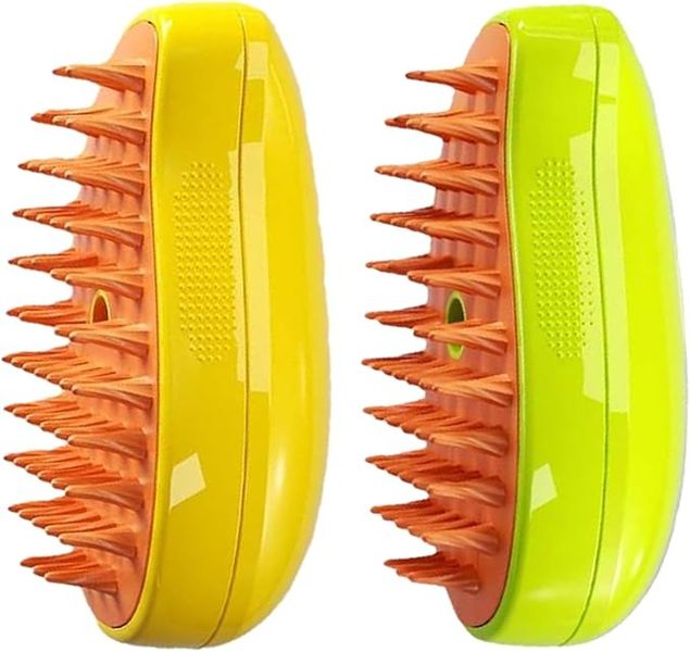 Pack Of 2 Multifunction Pets Steamy Cleaning Brush