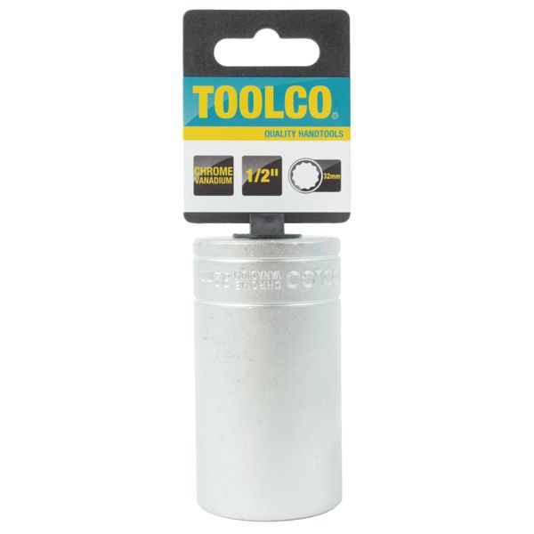 Toolco 1/2 Inch Drive Tube Socket - 32mm (12 Point)