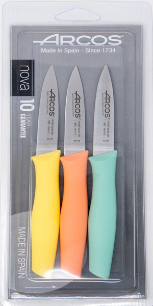 ARCOS NOVA 3PC Pairing Knife Set