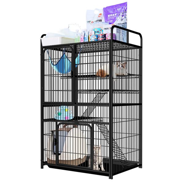 Cat Cages Indoor, Pet Cage Cat Playpen, Rabbit Cage Small Animals Cage