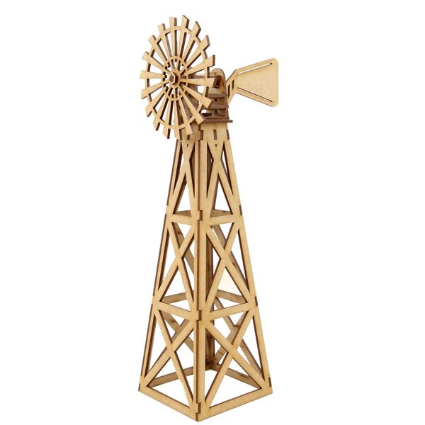 Wow We - 3D Wooden Model | 3D Puzzle | Farm Wind Mill