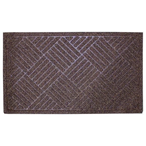 LMA Abrasive Non-Slip Imitation Coir Door Mat 75x45cm