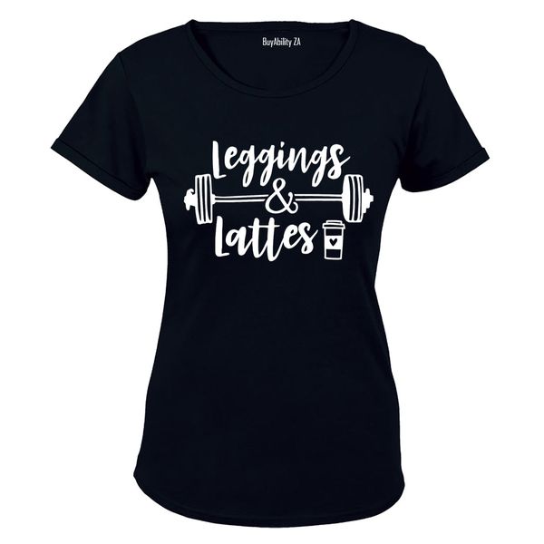 Leggings &amp; Lattes - Ladies - T-Shirt