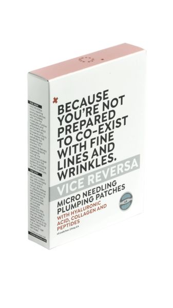 Vice Reversa Micro Needling Plumping Patches- 8 Pack Anti Wrinkle