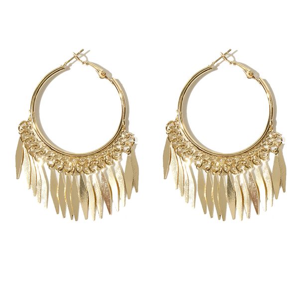 Bohemia Geometric Shape Tassel Earrings