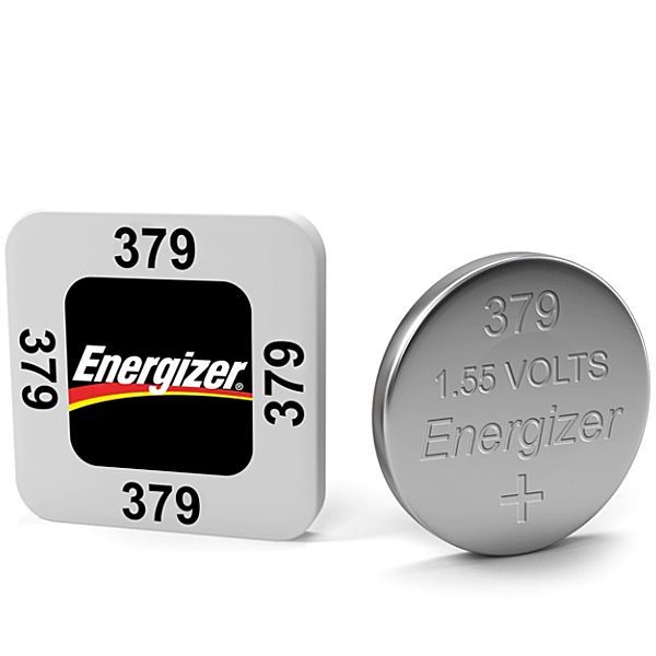 Energizer 379 Silver Oxide Watch Battery Box of 10