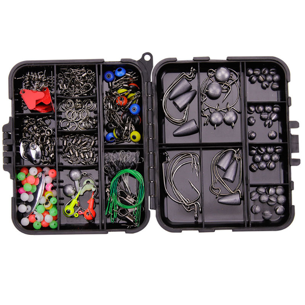 257 Pieces Fishing Accessories Kit, Organized Fishing Tackle Box