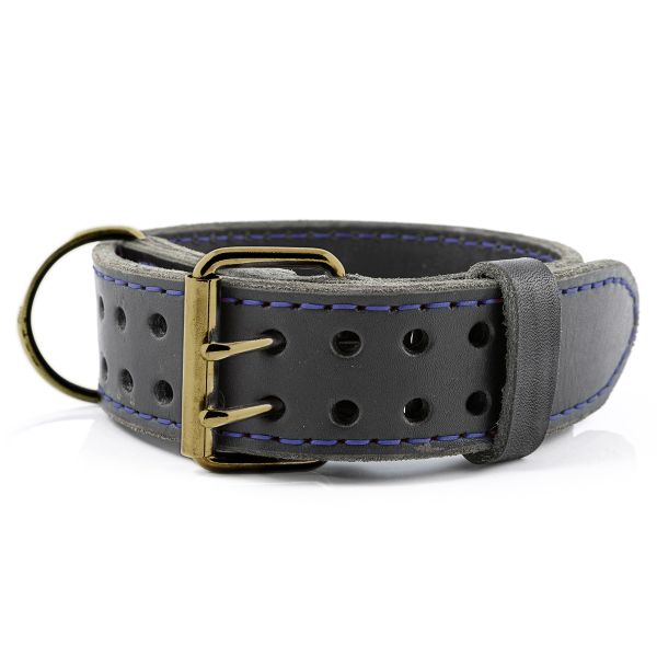 Heavy Duty Handcrafted Dog Leather Collar