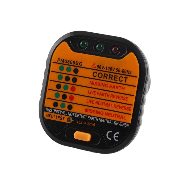 Outlet Polarity Tester Compact for Office Maintenance