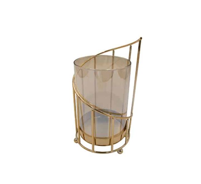 Spiral Metal Candle Holder