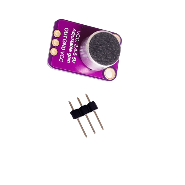 HKD MAX4466 Electret Microphone Amplifier Adjustable Gain 2.4-5V