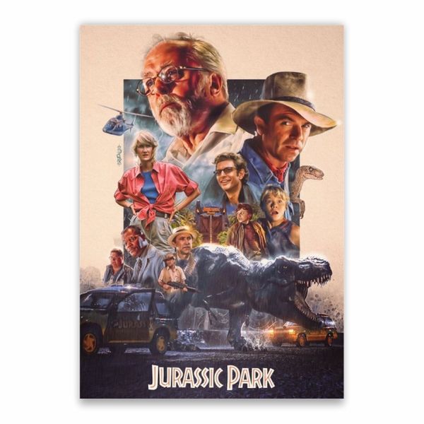 Jurassic Park Movie Poster - A1