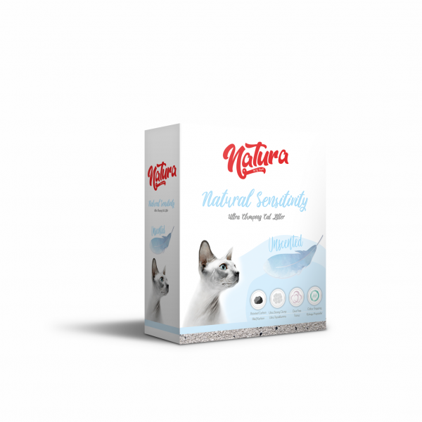 Cat Litter 10-Liter for Sensitivity unscented Bentonite