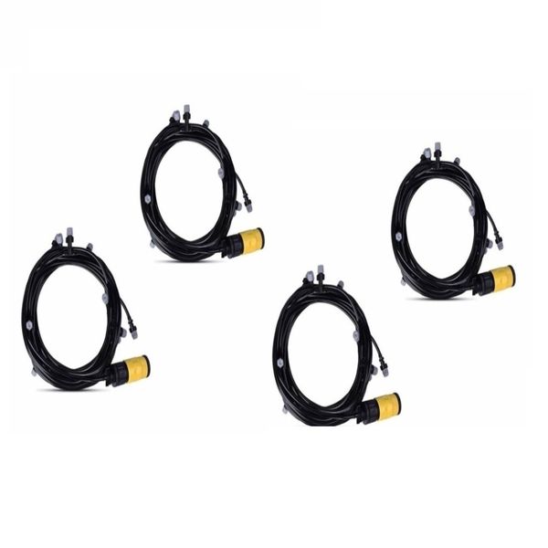 DIY Outdoor Cooling Mist System - 4 Pack
