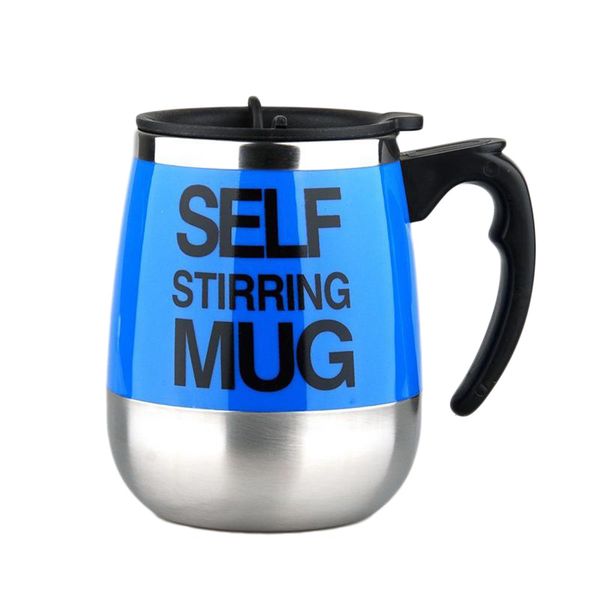 Stainless Steel Self Stirring Inner Automatic Mixing Mug-450ml