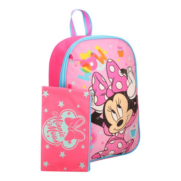 Minnie Wow Backpack + Pencilbag