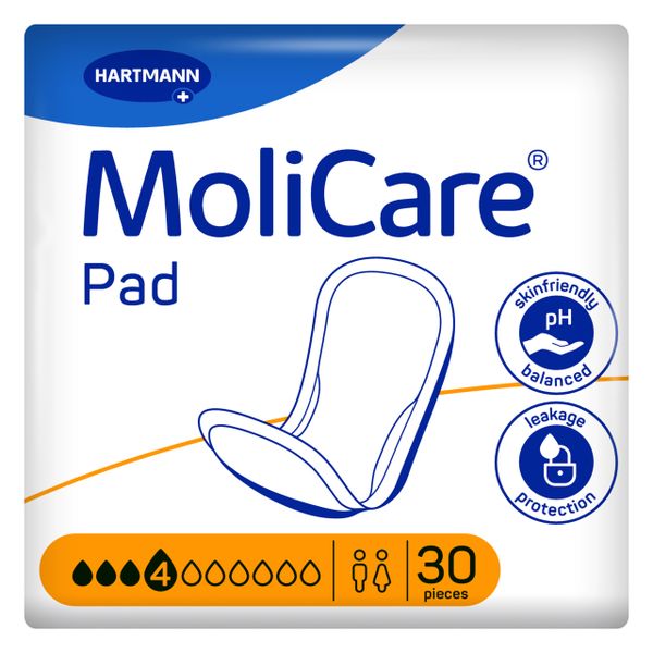 Molicare Maxi Pads 4 Drop Case - 270 Pads