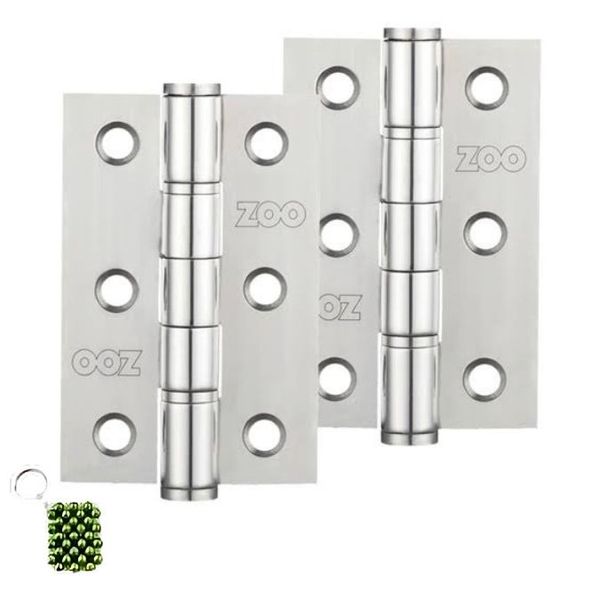 Shind 110mm 2pcs Door Hinges And A Keyholder